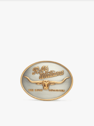 R.M. Williams Logo Buckle